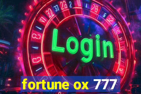 fortune ox 777